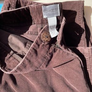 Chico’s Corduroy Brown Pants Size 2.5 Short
